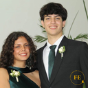 K - Pack 3 Corsage de minirosas blancas pecho + Boutonier de minirosas blancas pecho