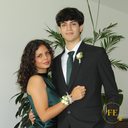 L - Pack 4: Corsage de minirosas blancas mano + Boutonier de minirosas blancas pecho