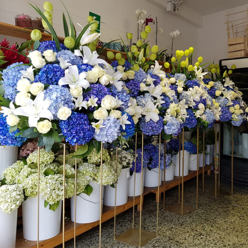 Arreglos XL en pedestales c/u.