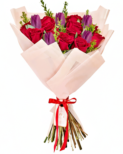 Ramo de Rosas &amp; Tulipanes