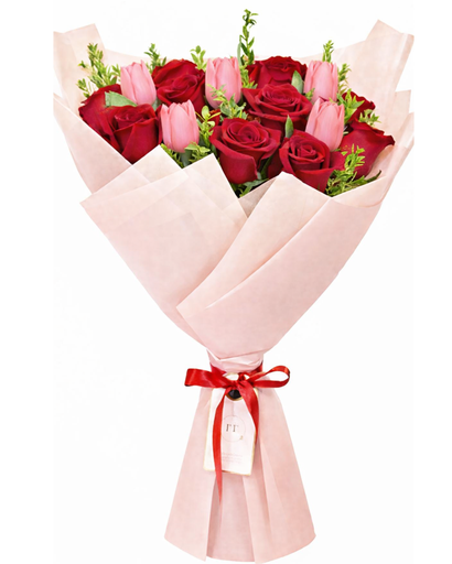 Ramo de Rosas &amp; Tulipanes